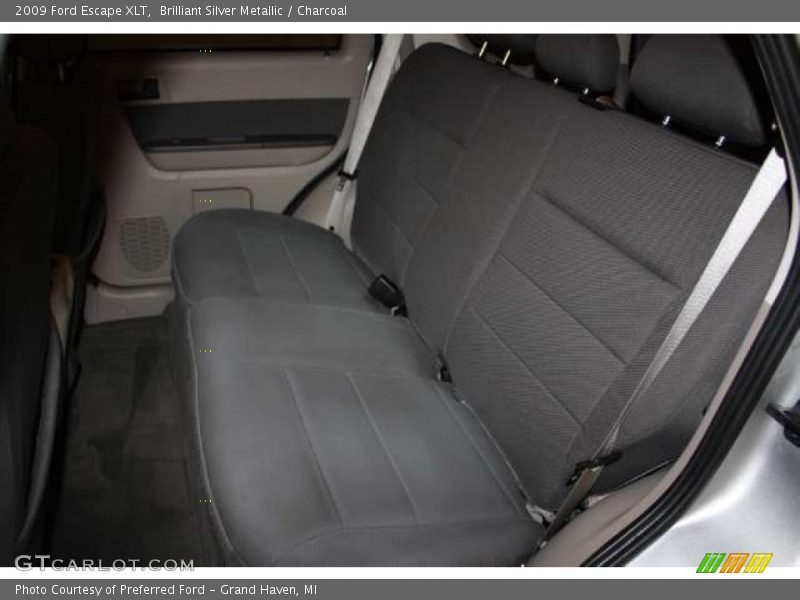Brilliant Silver Metallic / Charcoal 2009 Ford Escape XLT