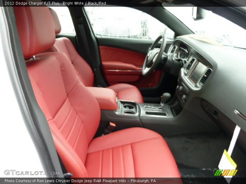  2012 Charger R/T Plus Black/Red Interior