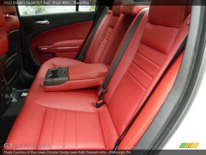  2012 Charger R/T Plus Black/Red Interior