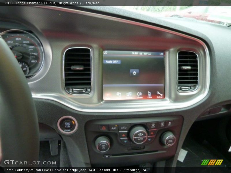 Controls of 2012 Charger R/T Plus