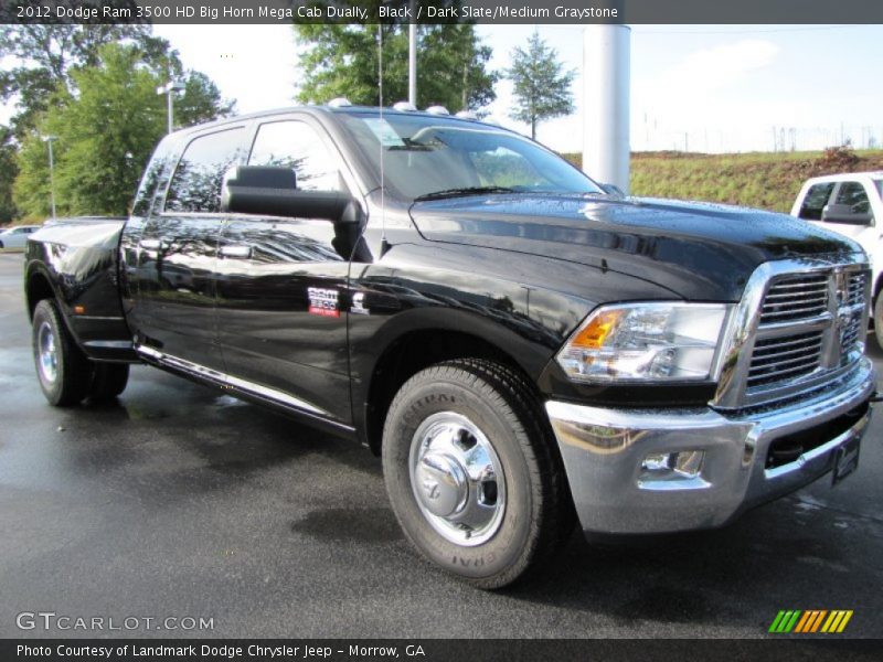 2012 Ram 3500 HD Big Horn Mega Cab Dually Black