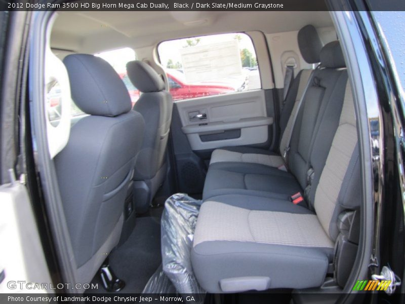  2012 Ram 3500 HD Big Horn Mega Cab Dually Dark Slate/Medium Graystone Interior
