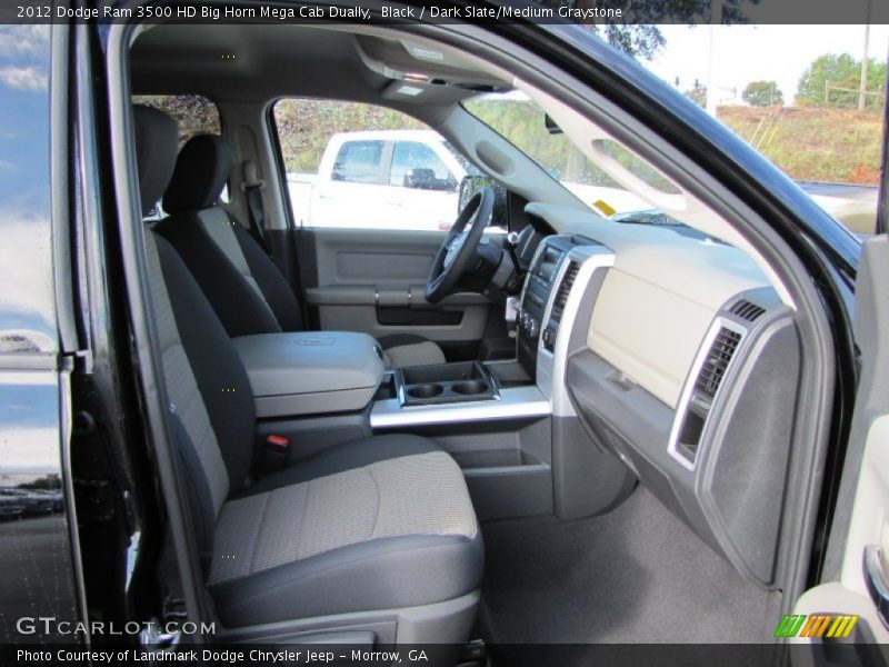  2012 Ram 3500 HD Big Horn Mega Cab Dually Dark Slate/Medium Graystone Interior