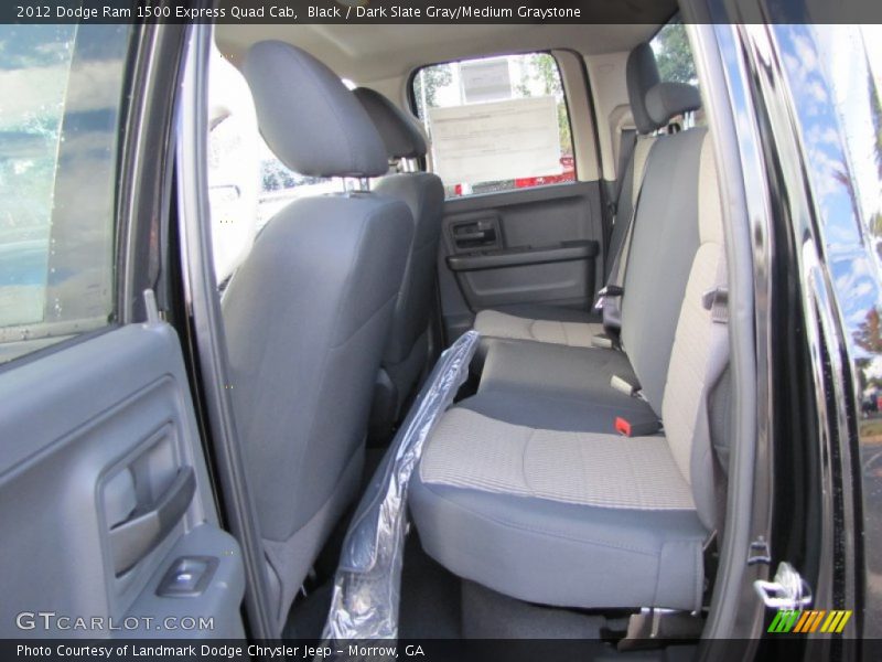  2012 Ram 1500 Express Quad Cab Dark Slate Gray/Medium Graystone Interior