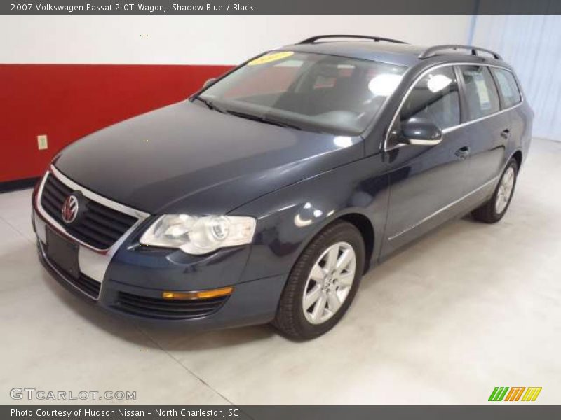 Shadow Blue / Black 2007 Volkswagen Passat 2.0T Wagon