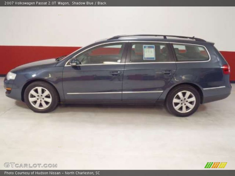 Shadow Blue / Black 2007 Volkswagen Passat 2.0T Wagon