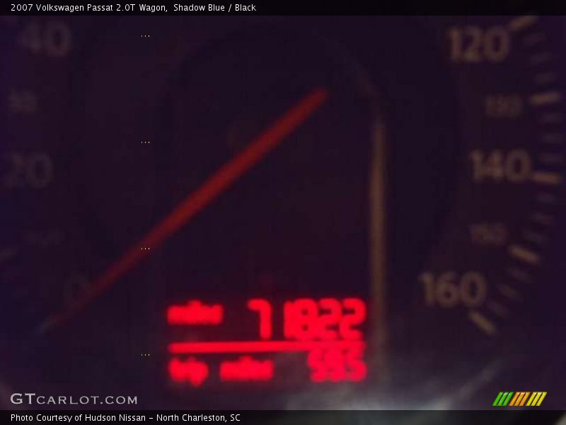 Shadow Blue / Black 2007 Volkswagen Passat 2.0T Wagon