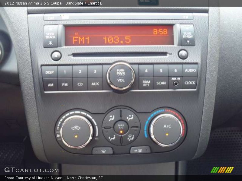 Dark Slate / Charcoal 2012 Nissan Altima 2.5 S Coupe