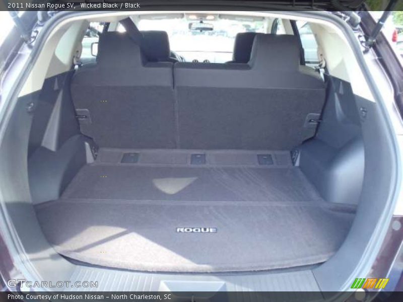Wicked Black / Black 2011 Nissan Rogue SV