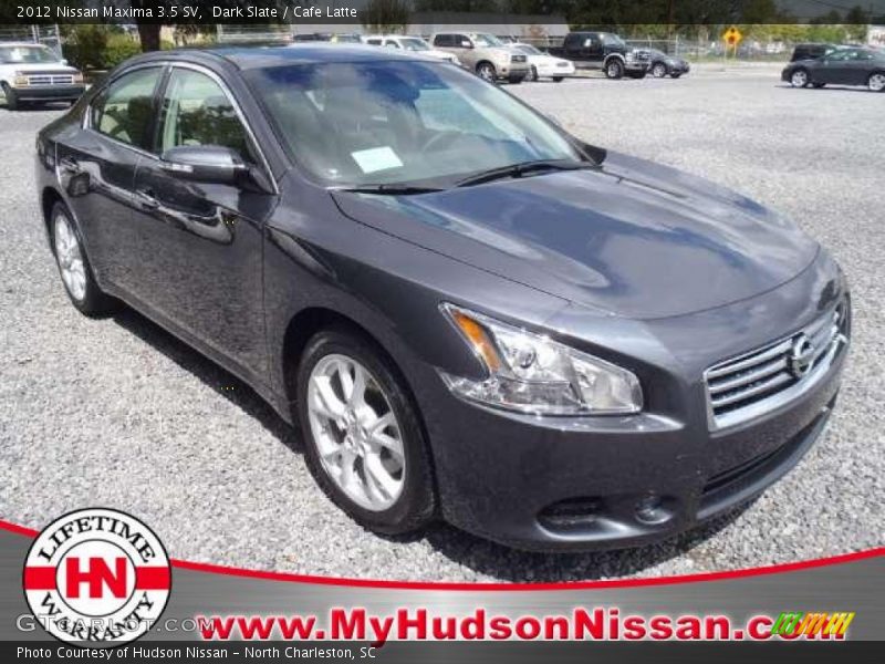Dark Slate / Cafe Latte 2012 Nissan Maxima 3.5 SV