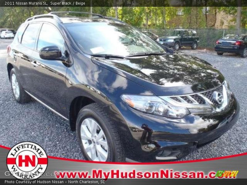 Super Black / Beige 2011 Nissan Murano SL