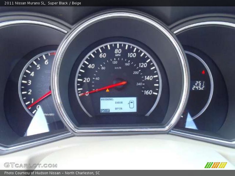 Super Black / Beige 2011 Nissan Murano SL