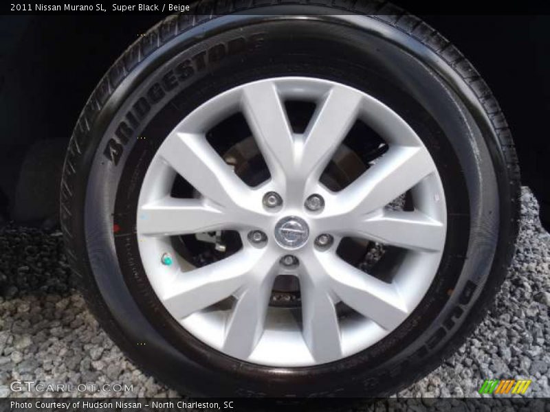 Super Black / Beige 2011 Nissan Murano SL