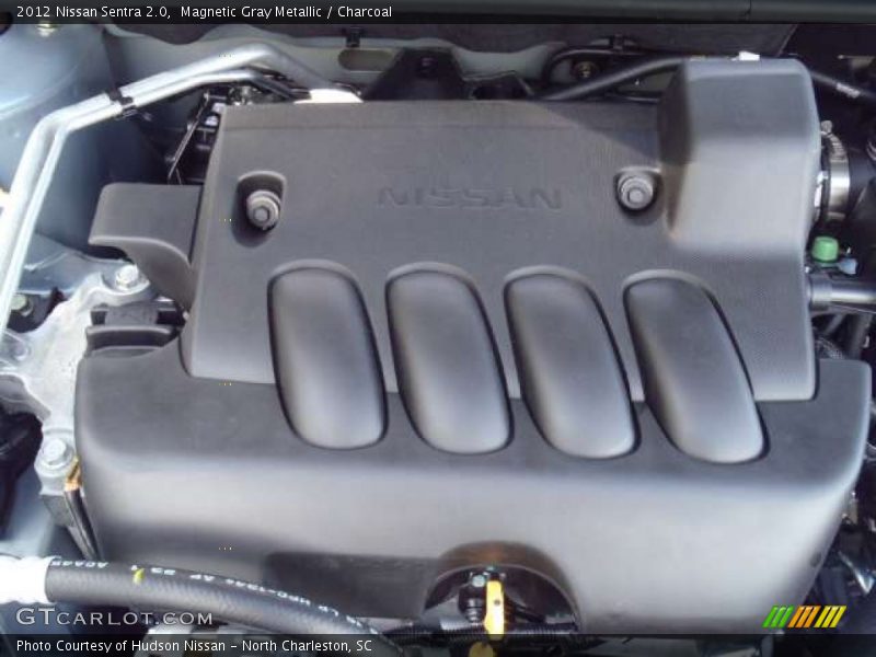 Magnetic Gray Metallic / Charcoal 2012 Nissan Sentra 2.0