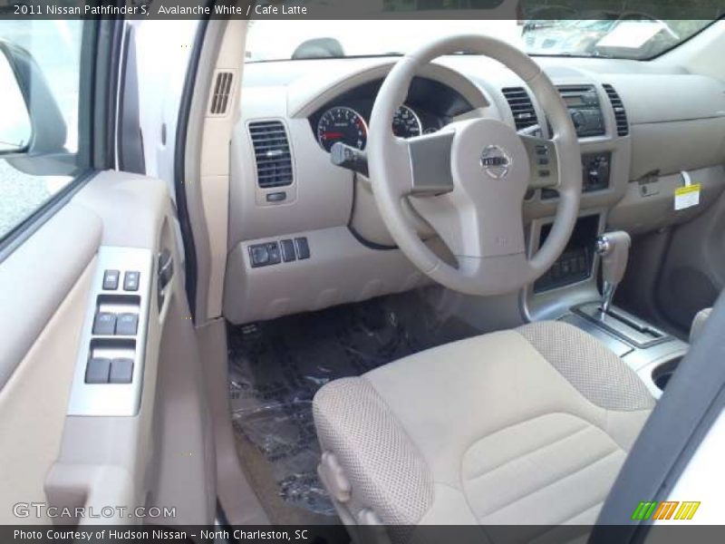 Avalanche White / Cafe Latte 2011 Nissan Pathfinder S
