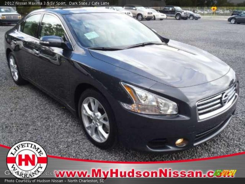 Dark Slate / Cafe Latte 2012 Nissan Maxima 3.5 SV Sport