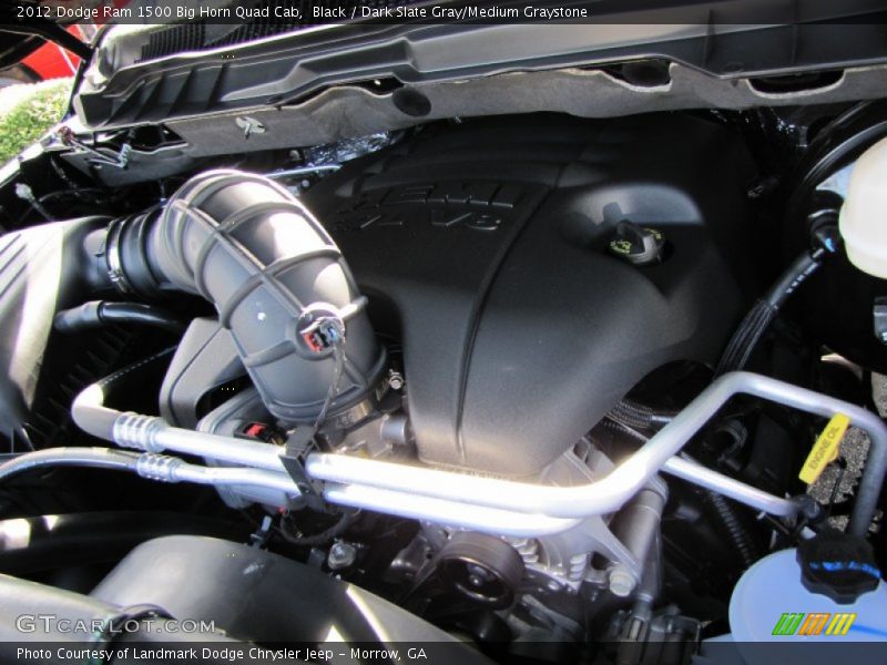 Black / Dark Slate Gray/Medium Graystone 2012 Dodge Ram 1500 Big Horn Quad Cab