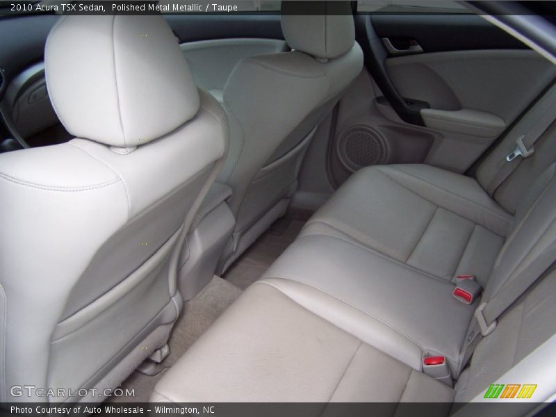 Polished Metal Metallic / Taupe 2010 Acura TSX Sedan