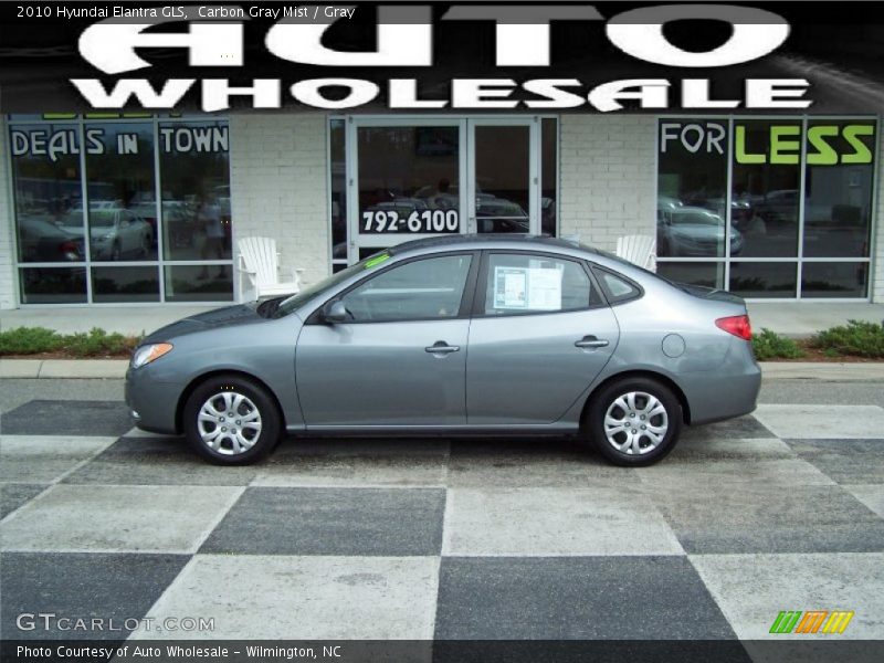 Carbon Gray Mist / Gray 2010 Hyundai Elantra GLS