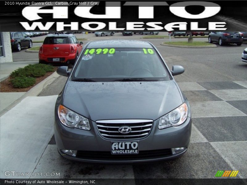 Carbon Gray Mist / Gray 2010 Hyundai Elantra GLS