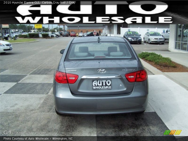 Carbon Gray Mist / Gray 2010 Hyundai Elantra GLS