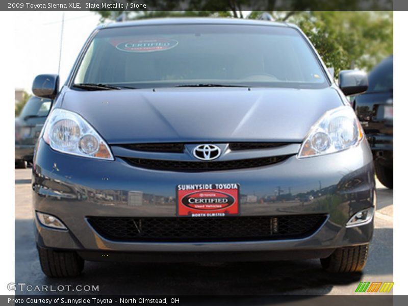 Slate Metallic / Stone 2009 Toyota Sienna XLE