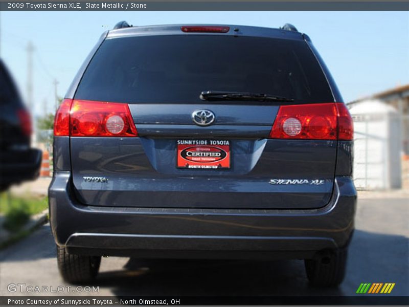 Slate Metallic / Stone 2009 Toyota Sienna XLE