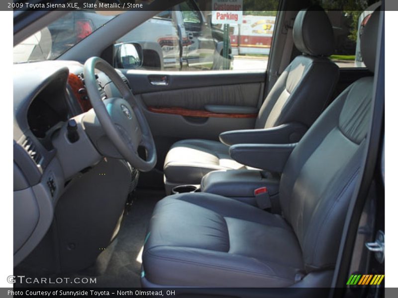  2009 Sienna XLE Stone Interior