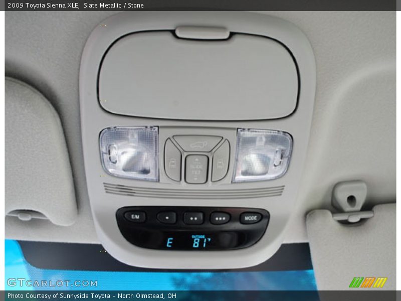 Slate Metallic / Stone 2009 Toyota Sienna XLE