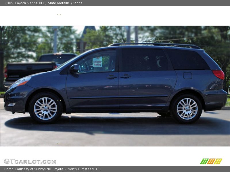 Slate Metallic / Stone 2009 Toyota Sienna XLE