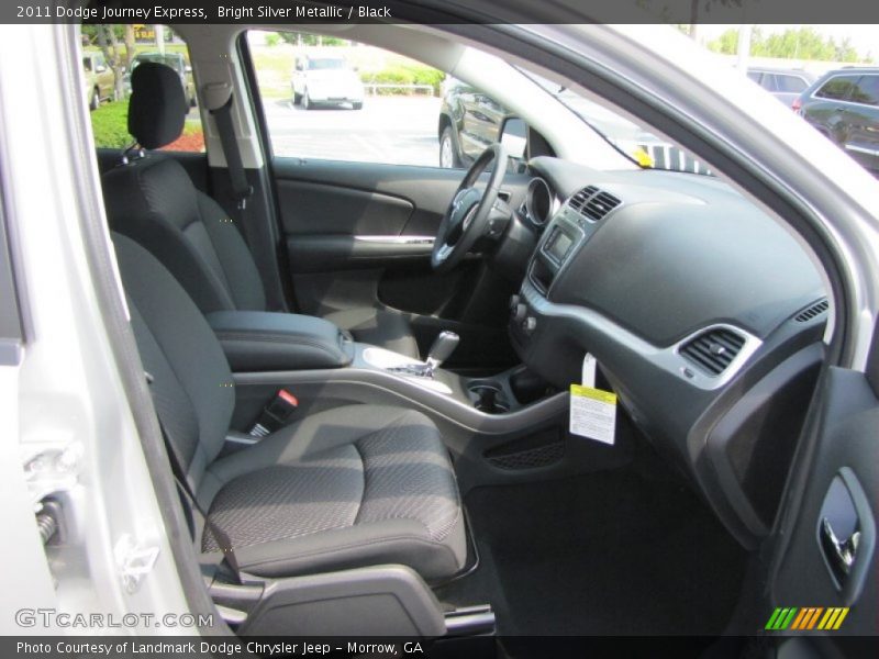 Bright Silver Metallic / Black 2011 Dodge Journey Express