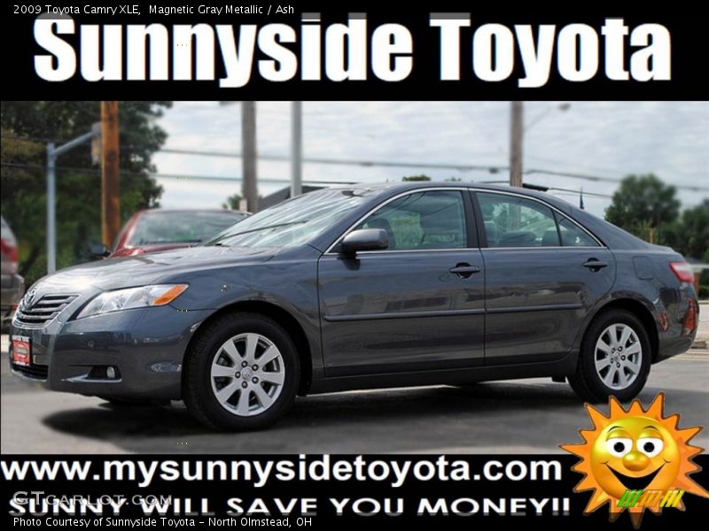 Magnetic Gray Metallic / Ash 2009 Toyota Camry XLE