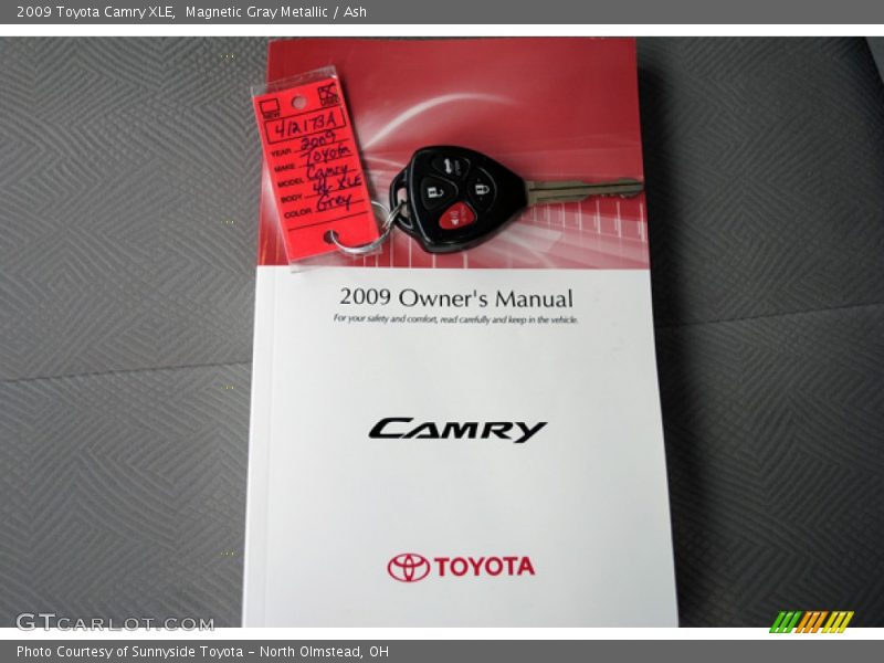 Magnetic Gray Metallic / Ash 2009 Toyota Camry XLE