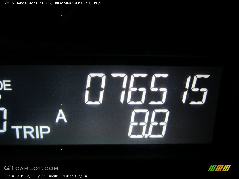 Billet Silver Metallic / Gray 2006 Honda Ridgeline RTS