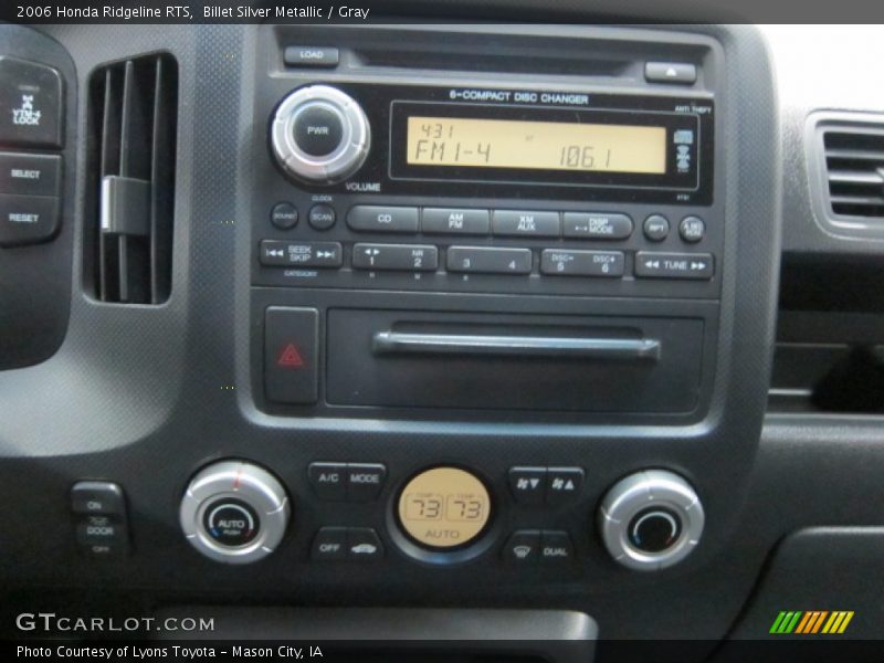 Billet Silver Metallic / Gray 2006 Honda Ridgeline RTS