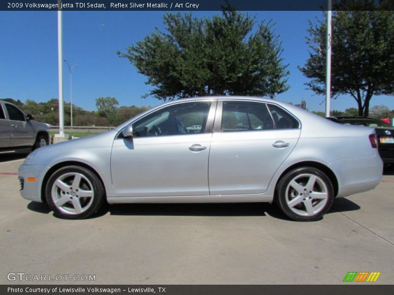  2009 Jetta TDI Sedan Reflex Silver Metallic