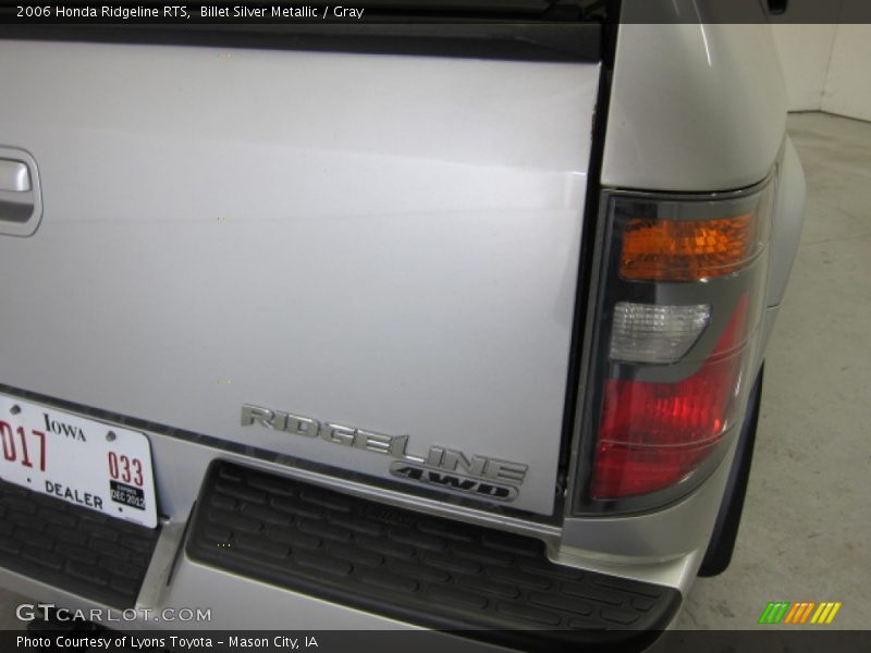 Billet Silver Metallic / Gray 2006 Honda Ridgeline RTS