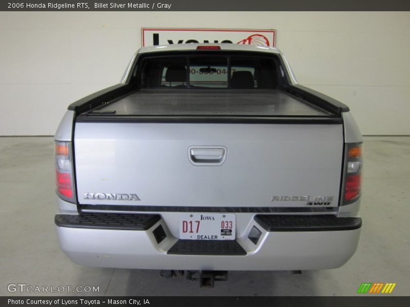 Billet Silver Metallic / Gray 2006 Honda Ridgeline RTS