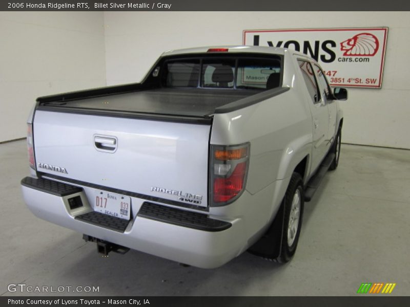 Billet Silver Metallic / Gray 2006 Honda Ridgeline RTS