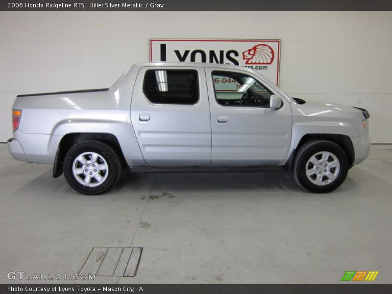Billet Silver Metallic / Gray 2006 Honda Ridgeline RTS