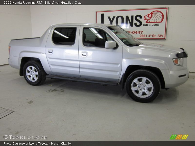 Billet Silver Metallic / Gray 2006 Honda Ridgeline RTS