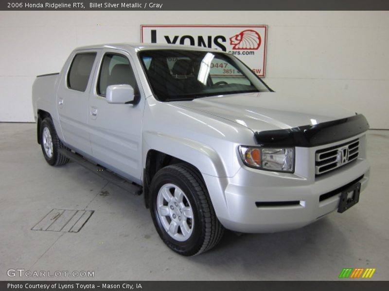 Billet Silver Metallic / Gray 2006 Honda Ridgeline RTS