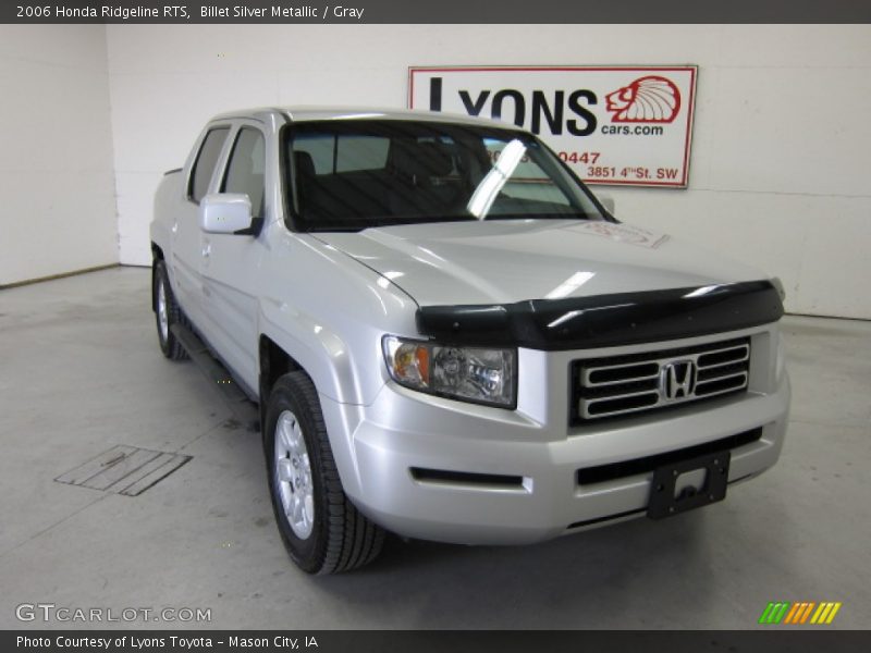 Billet Silver Metallic / Gray 2006 Honda Ridgeline RTS