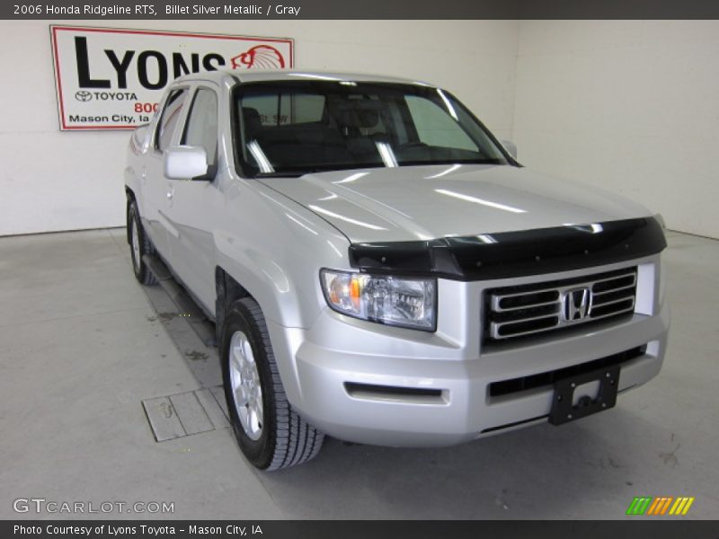 Billet Silver Metallic / Gray 2006 Honda Ridgeline RTS