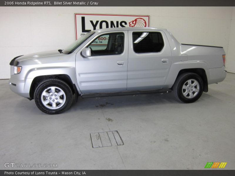 Billet Silver Metallic / Gray 2006 Honda Ridgeline RTS
