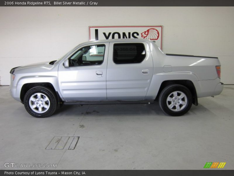 Billet Silver Metallic / Gray 2006 Honda Ridgeline RTS