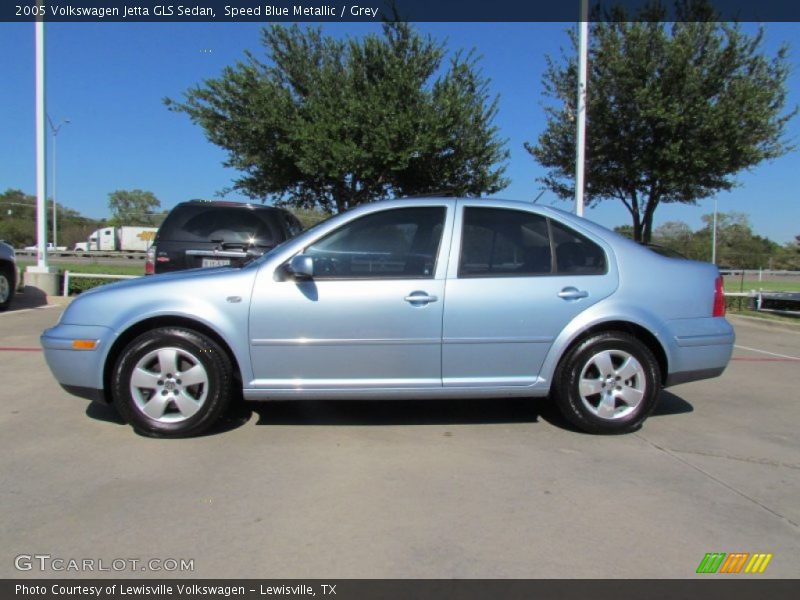 Speed Blue Metallic / Grey 2005 Volkswagen Jetta GLS Sedan