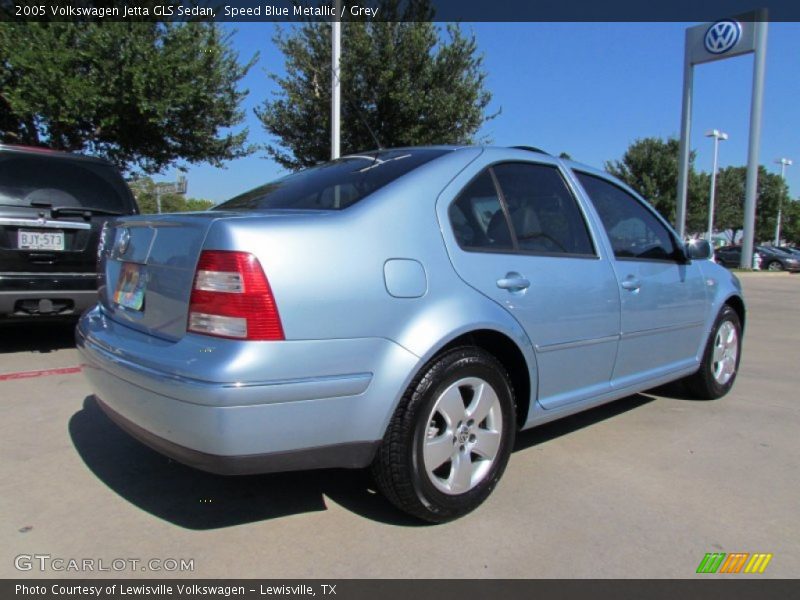 Speed Blue Metallic / Grey 2005 Volkswagen Jetta GLS Sedan