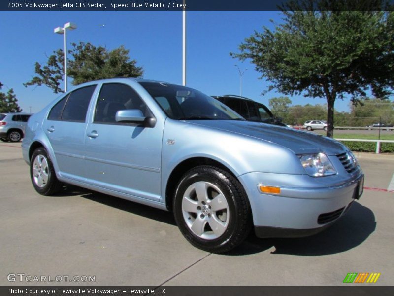 Speed Blue Metallic / Grey 2005 Volkswagen Jetta GLS Sedan