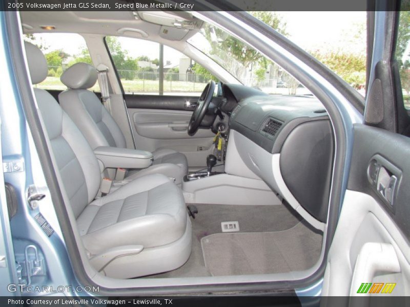 Speed Blue Metallic / Grey 2005 Volkswagen Jetta GLS Sedan